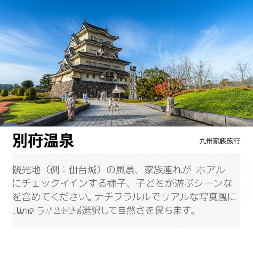【最新版】別府温泉で子連れ家族が後悔しない宿選び完全ガイド！口コミ3000件分析で判明した絶対に泊まるべきホテル7選